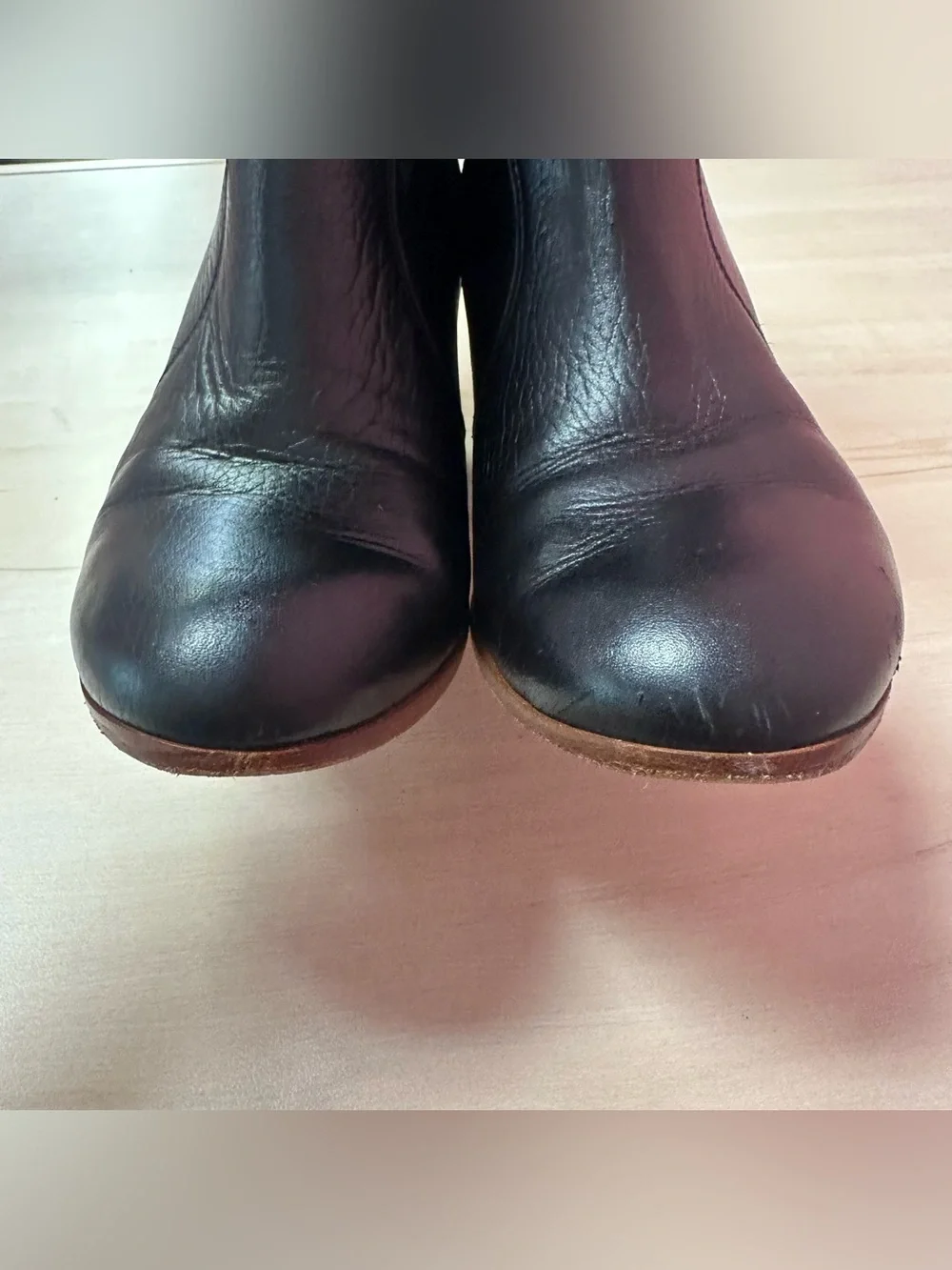 Kate Spade Black Leather Ankle Booties with Bows